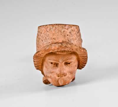 August Peyrau Caricature Pipe Head, New York City, c1883