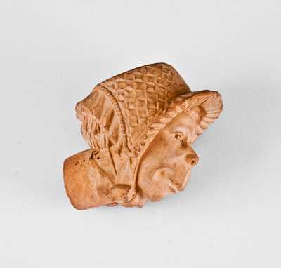 August Peyrau Caricature Pipe Head, New York City, c1883