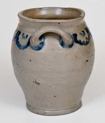 Half-Gallon att. Clarkson Crolius, New York, Open-Handled Stoneware Jar