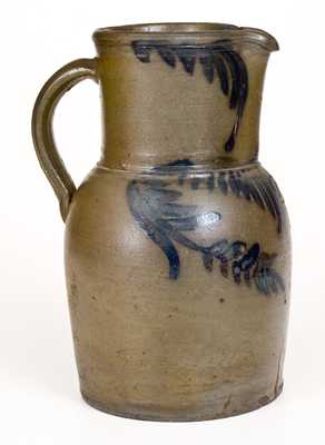 1 Gal. Strasburg, VA Stoneware Pitcher, probably Jeremiah Keister