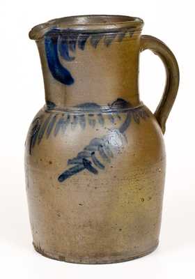 1 Gal. Strasburg, VA Stoneware Pitcher, probably Jeremiah Keister