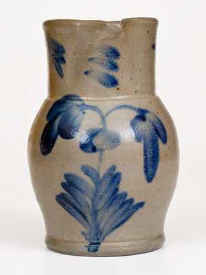 One-Quart Stoneware Pitcher att. R. J. Grier, Chester County, PA