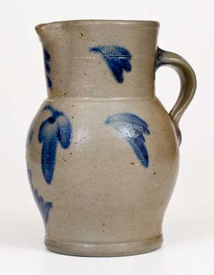 One-Quart Stoneware Pitcher att. R. J. Grier, Chester County, PA