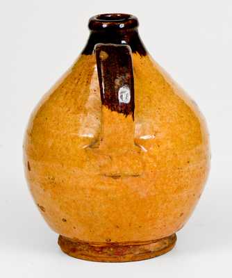 Outstanding Small-Sized New England Redware Jug