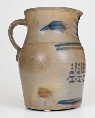 1 Gal. Stoneware Pitcher att. A. P. Donaghho, Parkersburg, WV