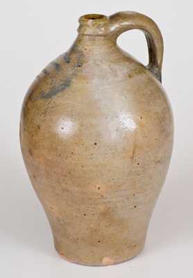 C. CROLIUS / MANUFACTURER / MANHATTAN-WELLS / NEW-YORK Stoneware Jug