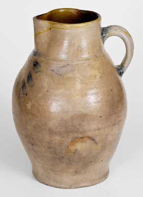 Rare C. CROLIUS / MANUFACTURER / NEW-YORK Stoneware Pitcher