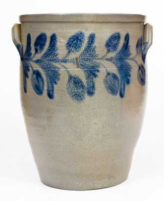 Fine 6 Gal. Stoneware Jar att. Hamilton & Pershing, Johnstown, PA