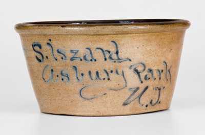 Very Rare Asbury Park, N.J. Stoneware Advertising Bowl