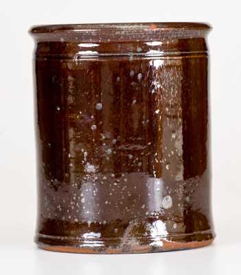 JOHN BELL (Waynesboro, PA) Glazed Redware Jar