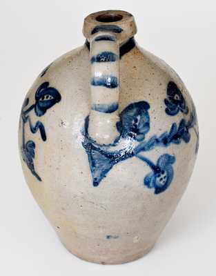 HENRY HERSHBERGER (Mogadore, Ohio) Stoneware Jug w/ Profuse Decoration