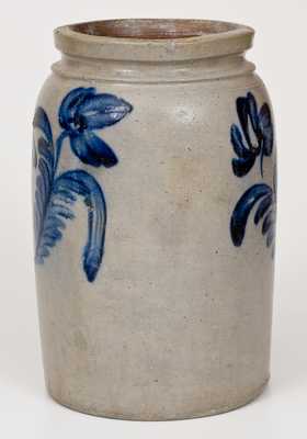 1 Gal. att. Richard Remmey, Philadelphia, PA Stoneware Jar