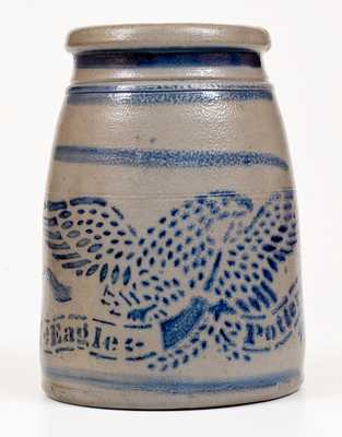Fine Eagle Pottery Greensboro, PA Stoneware Canning Jar