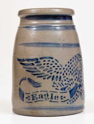 Fine Eagle Pottery Greensboro, PA Stoneware Canning Jar