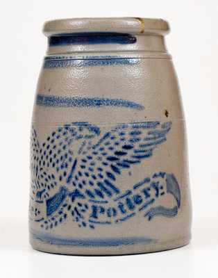 Fine Eagle Pottery Greensboro, PA Stoneware Canning Jar