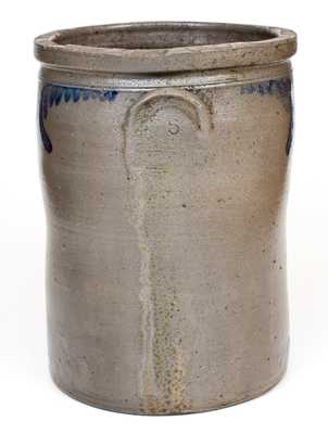 Rare S. H. SONNER / STRASBURG, VA Stoneware Jar with Floral Decoration