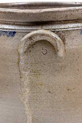 Rare S. H. SONNER / STRASBURG, VA Stoneware Jar with Floral Decoration