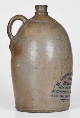 1 Gal. PITTSBURG Stoneware Advertising Jug