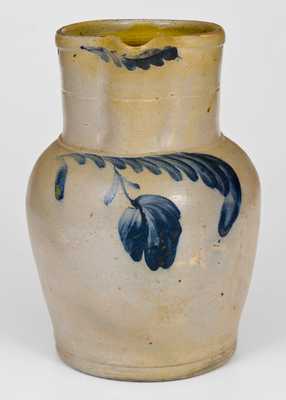 Attrib. Richard C. Remmey (Philadelphia) Stoneware Pitcher with Floral Decoration