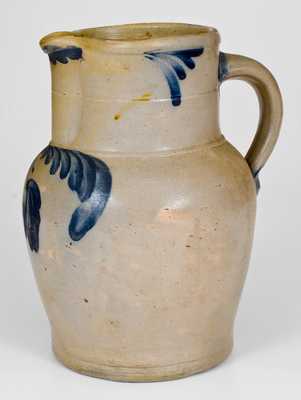 Attrib. Richard C. Remmey (Philadelphia) Stoneware Pitcher with Floral Decoration