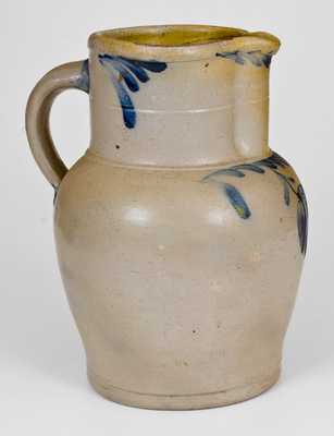 Attrib. Richard C. Remmey (Philadelphia) Stoneware Pitcher with Floral Decoration