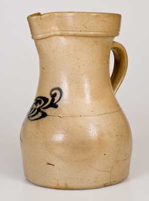 Attrib. Barnabas Edmands, Charlestown, MA Stoneware Pitcher