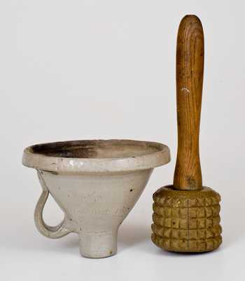 Lot of Two: Rare Stoneware