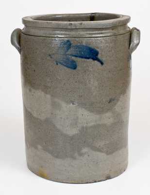 S. H. SONNER / STRASBURG, VA Stoneware Jar with Cobalt Decoration