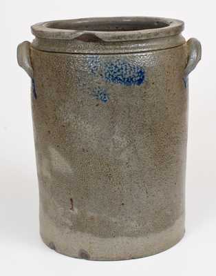S. H. SONNER / STRASBURG, VA Stoneware Jar with Cobalt Decoration
