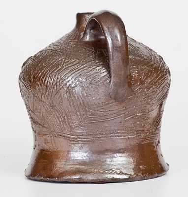 Rare and Fine Stoneware Face Jug att. Charles P. Ferguson, Barrow County, Georgia