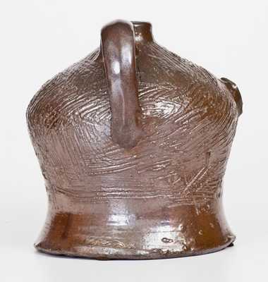 Rare and Fine Stoneware Face Jug att. Charles P. Ferguson, Barrow County, Georgia