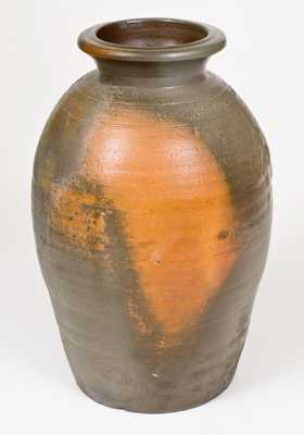 Fine Stoneware Jar w/ Coggled Design att. W. H. Hancock, Moore County, NC