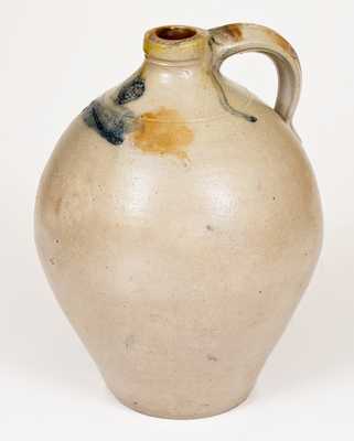 Rare LEWIS & GARDINER / HUNTINGTON, L.I. One-Gallon Stoneware Jug