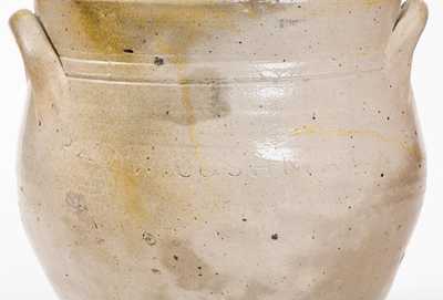 2 Gal. PAUL CUSHMAN'S Albany, NY Stoneware Jar