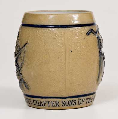 KANSAS CITY CHAPTER SONS OF THE REVOLUTION Whites Utica Stoneware Mug