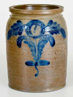 B.C. MILBURN (Alexandria, VA) One-Gallon Stoneware Jar