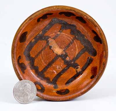 Small-Sized Redware Bowl, PA or Southern origin