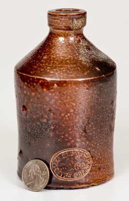 Rare A. E. SMITH & SONS / PECK SLIP, NY Stoneware Bottle
