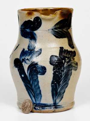Att. Thomas Haig, Philadelphia, PA Quart-Sized Stoneware Pitcher w/ Elaborate Decoration