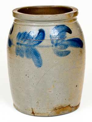 One-Gallon B.C. MILBURN / ALEXA (Alexandria) Stoneware Jar
