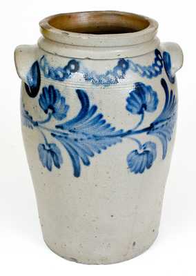 Fine H.C. SMITH / ALEXA / D.C. (Alexandria) Three-Gallon Stoneware Jar