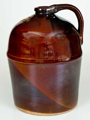 PEORIA POTTERY (Illinois) Jug, MEYER BROS & CO. / WHOLESALE DRUGGISTS / ST. LOUIS, MO