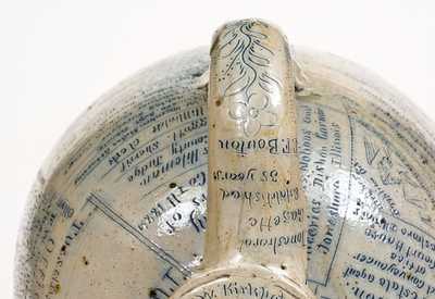 Exceptional Monumental Anna Pottery Stoneware Fair Jug