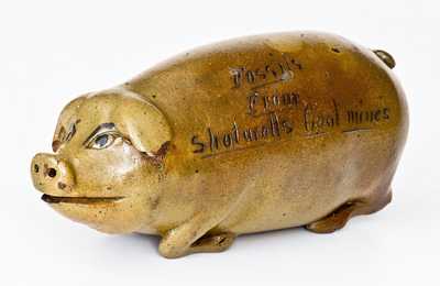 Kentucky Pig Flask, Fossils From Shotwells Coal mines