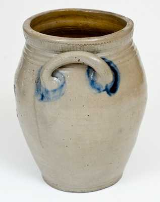 Rare and Fine WARNE & LETTS /1806 / S. AMBOY N. JERSY Stoneware Jar