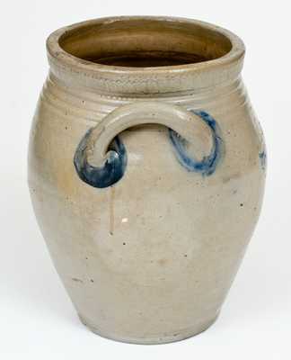 Rare and Fine WARNE & LETTS /1806 / S. AMBOY N. JERSY Stoneware Jar