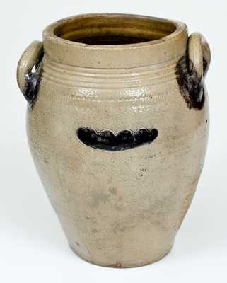 Rare T. W. J. L. (Warne & Letts / South Amboy, NJ) Stoneware Jar