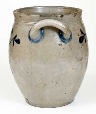 3 Gal. Stoneware Jar with Incised Decoration, Manhattan, circa 1800