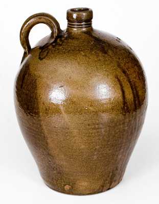 Rare 4 Gal. Daniel Seagle, Vale, NC Stoneware Jug