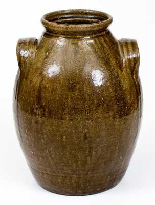 Very Fine JG, John Goodman, Lincoln County, NC 2 Gal Stoneware Jar, circa 1880